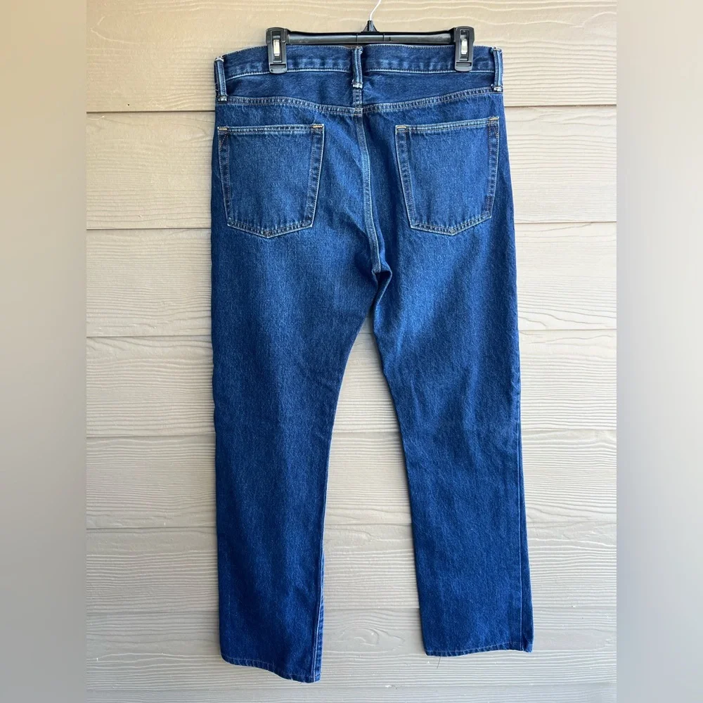 Gap Dark Wash Denim Boot Cut‎ Blue Jeans Men’s Sz 33x34 EUC